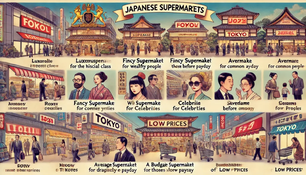 Japanese supermarkets ranked by price