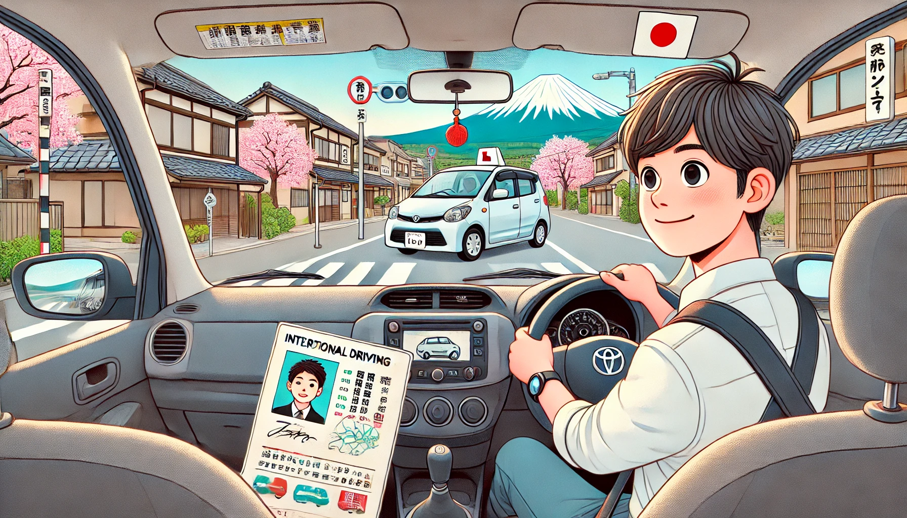 Замена иностранных водительских прав на японские права